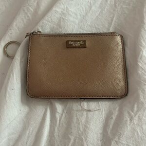 Rose gold kate spade wallet